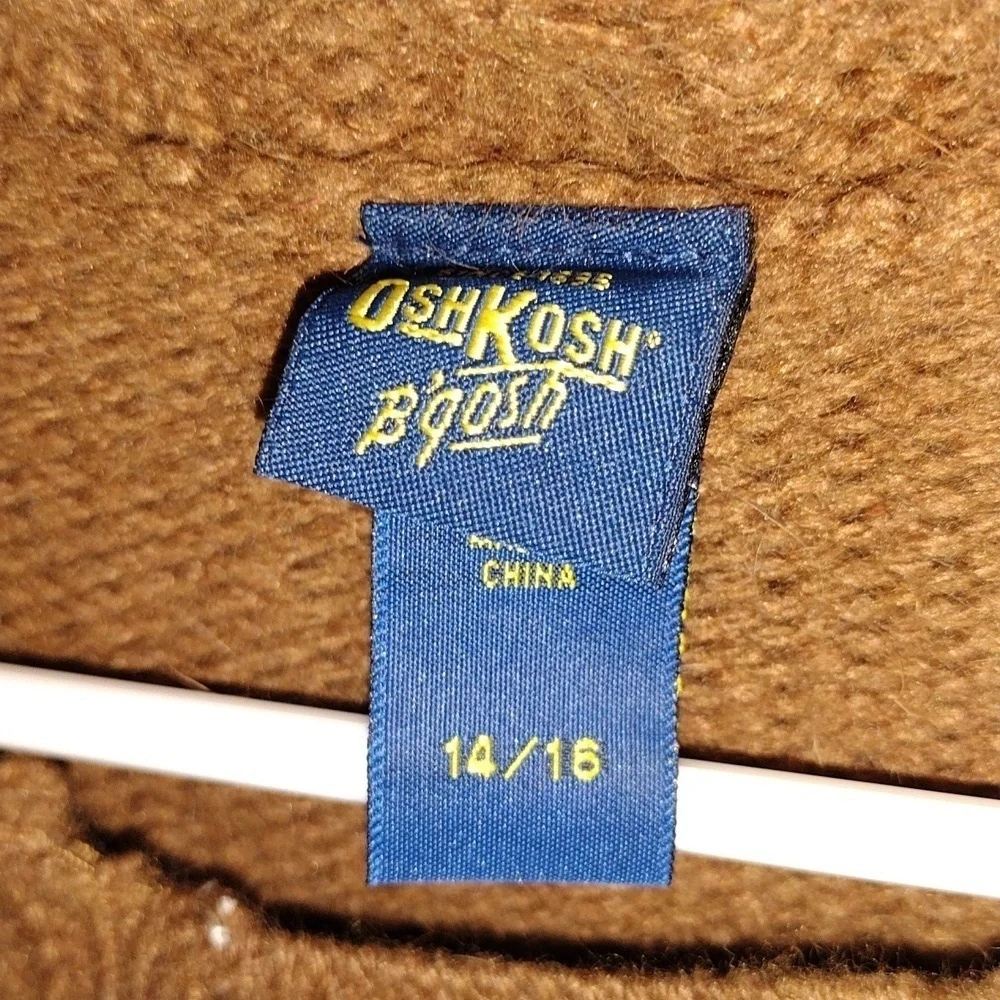 Vintage Embroidered Angora Blend Knit OshKosh Sweater 14/16